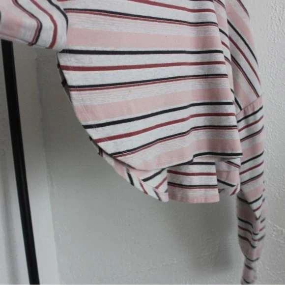 Free people striped split hem top - Picture 4 of 6